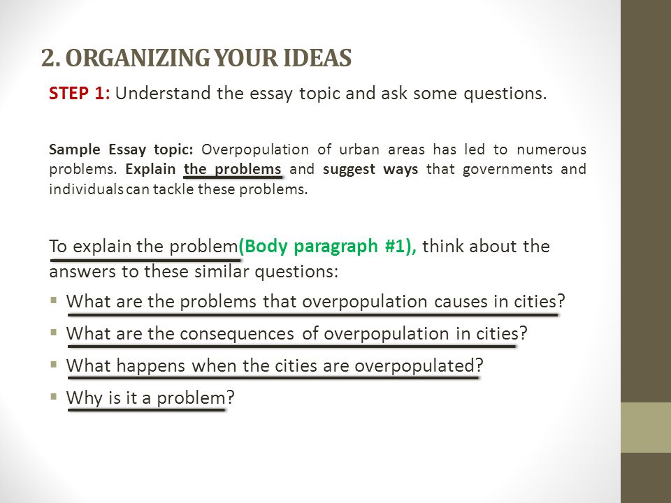 Solutions for overpopulation essay